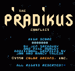 P'radikus Conflict screenshot 3 for NES